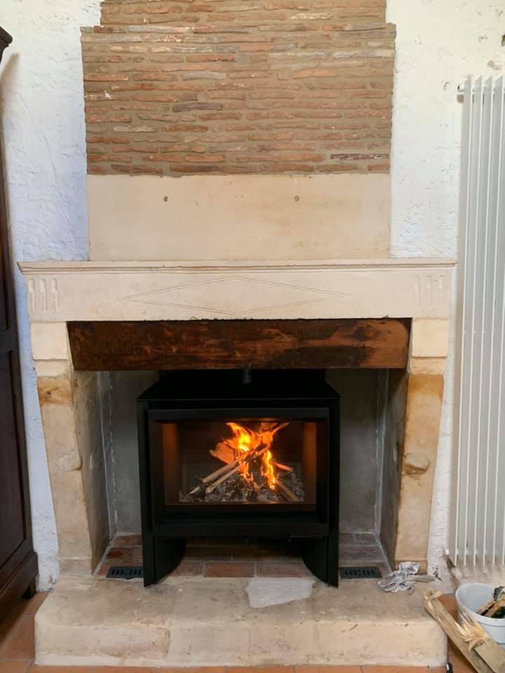 chauffage bois à Breuillet